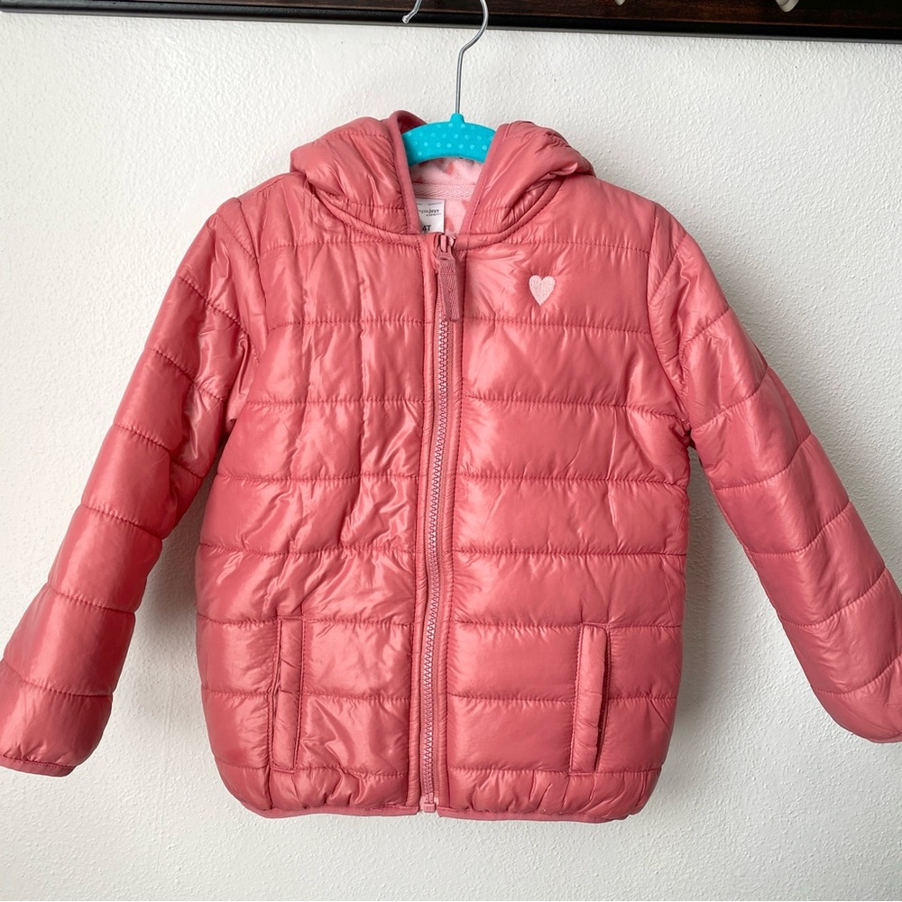 Carter’s 4T pink puffer jacket